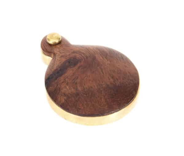 Rosewood 30mm Round Escutcheon 2