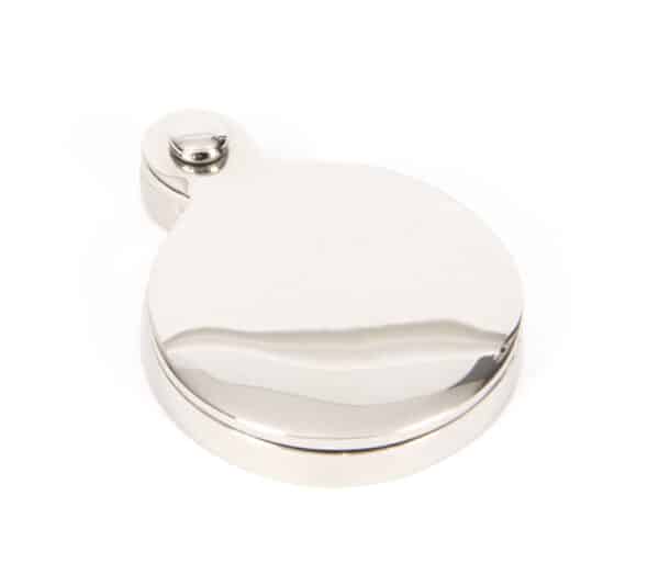 Polished Nickel 30mm Round Escutcheon 2