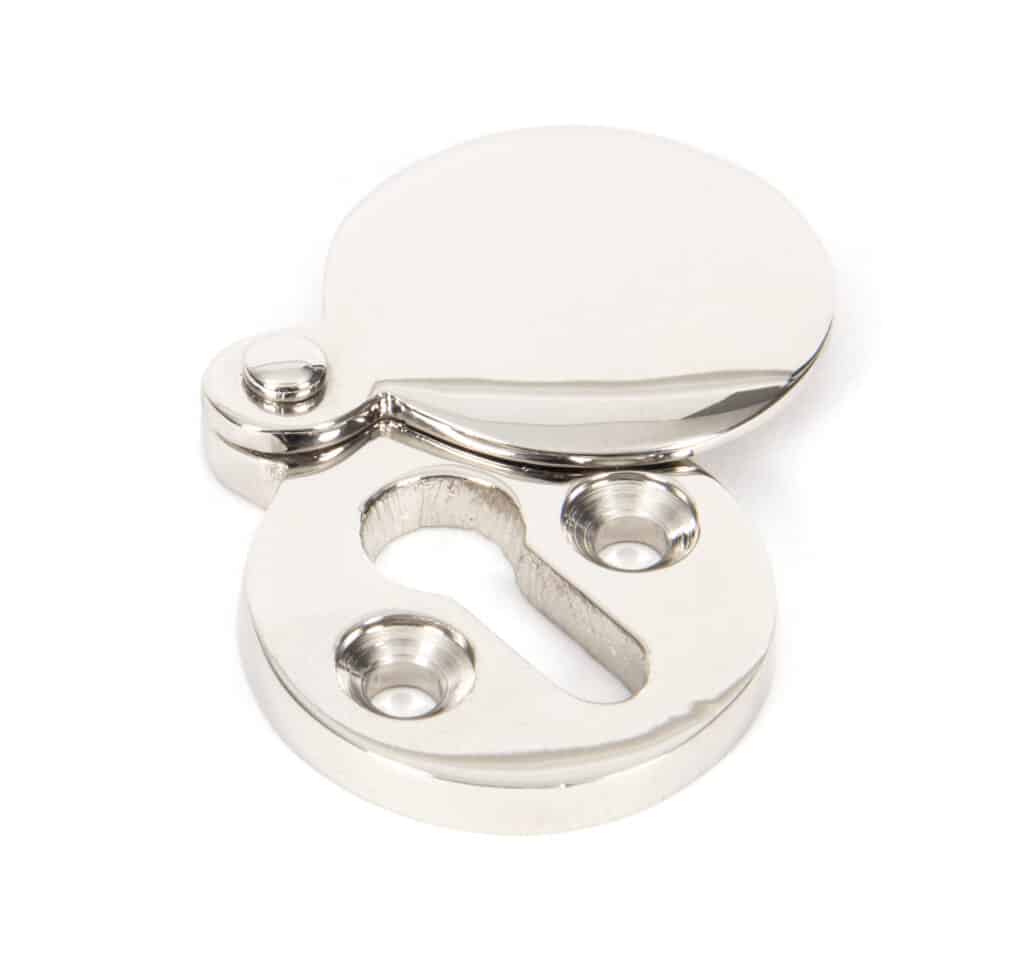 Polished Nickel 30mm Round Escutcheon 1