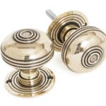 Aged Brass 63mm Prestbury Mortice/Rim Knob Set 1