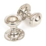 Polished Nickel Brockworth Mortice Knob Set 1