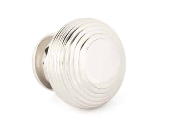 Polished Nickel Beehive Cabinet Knob 40mm 2