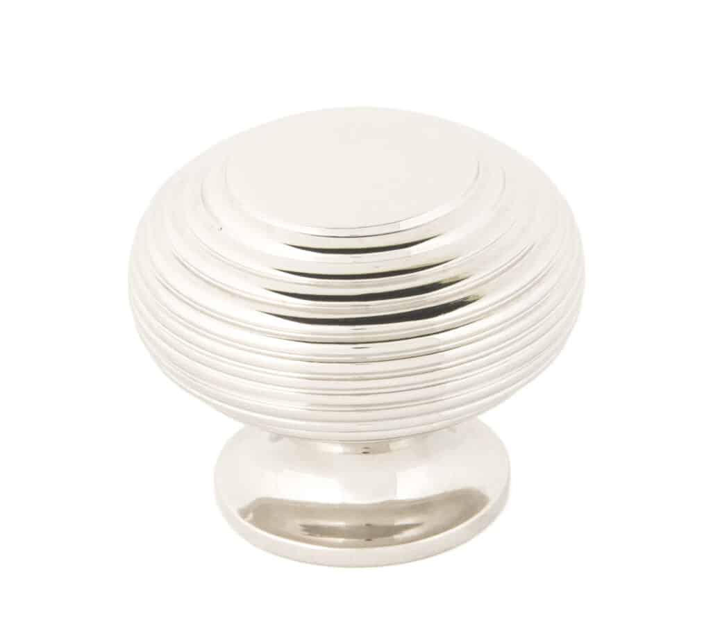 Polished Nickel Beehive Cabinet Knob 40mm 1