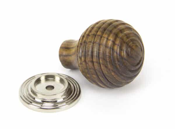 Rosewood and PN Beehive Cabinet Knob 35mm 2