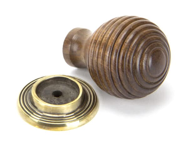 Rosewood and AB Beehive Cabinet Knob 38mm 2