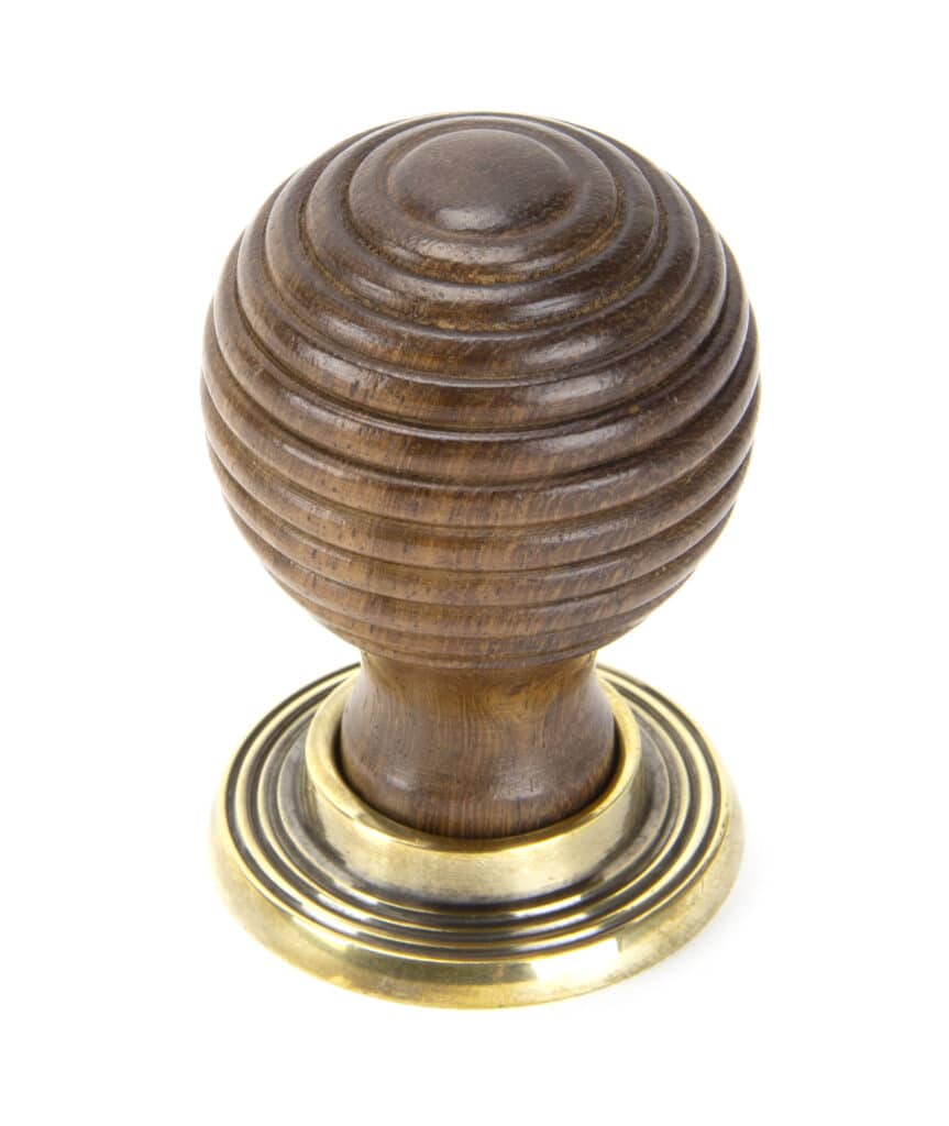 Rosewood and AB Beehive Cabinet Knob 38mm 1