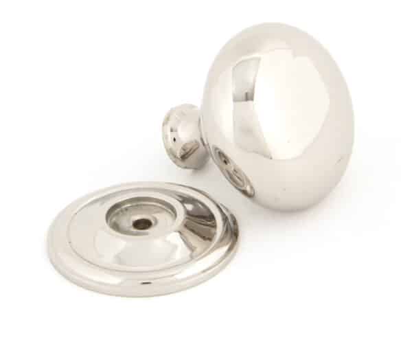 Polished Nickel Mushroom Cabinet Knob 38mm 2