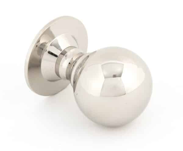 Polished Nickel Ball Cabinet Knob 39mm 2