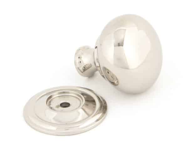 Polished Nickel Mushroom Cabinet Knob 32mm 2