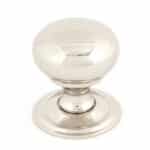 Polished Nickel Mushroom Cabinet Knob 32mm 1