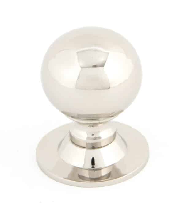 Polished Nickel Ball Cabinet Knob 31mm 1