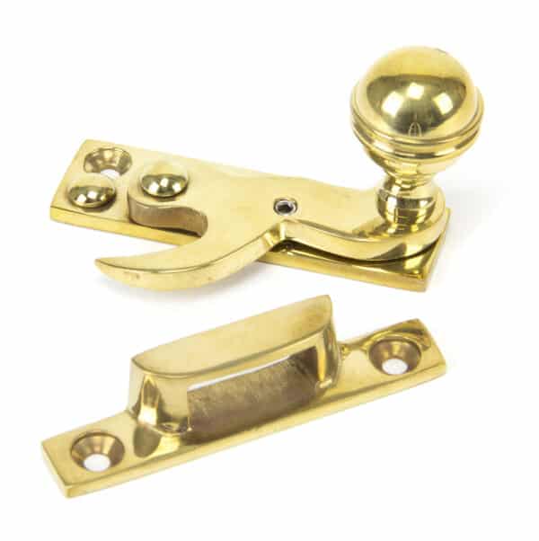 Polished Brass Prestbury Sash Hook Fastener 1