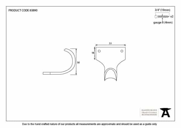 Polished Brass Sash Lift 3