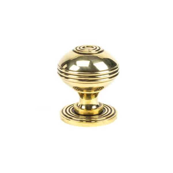 Aged Brass Prestbury Cabinet Knob 38mm 1