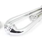 Polished Chrome Loop Door Knocker 2