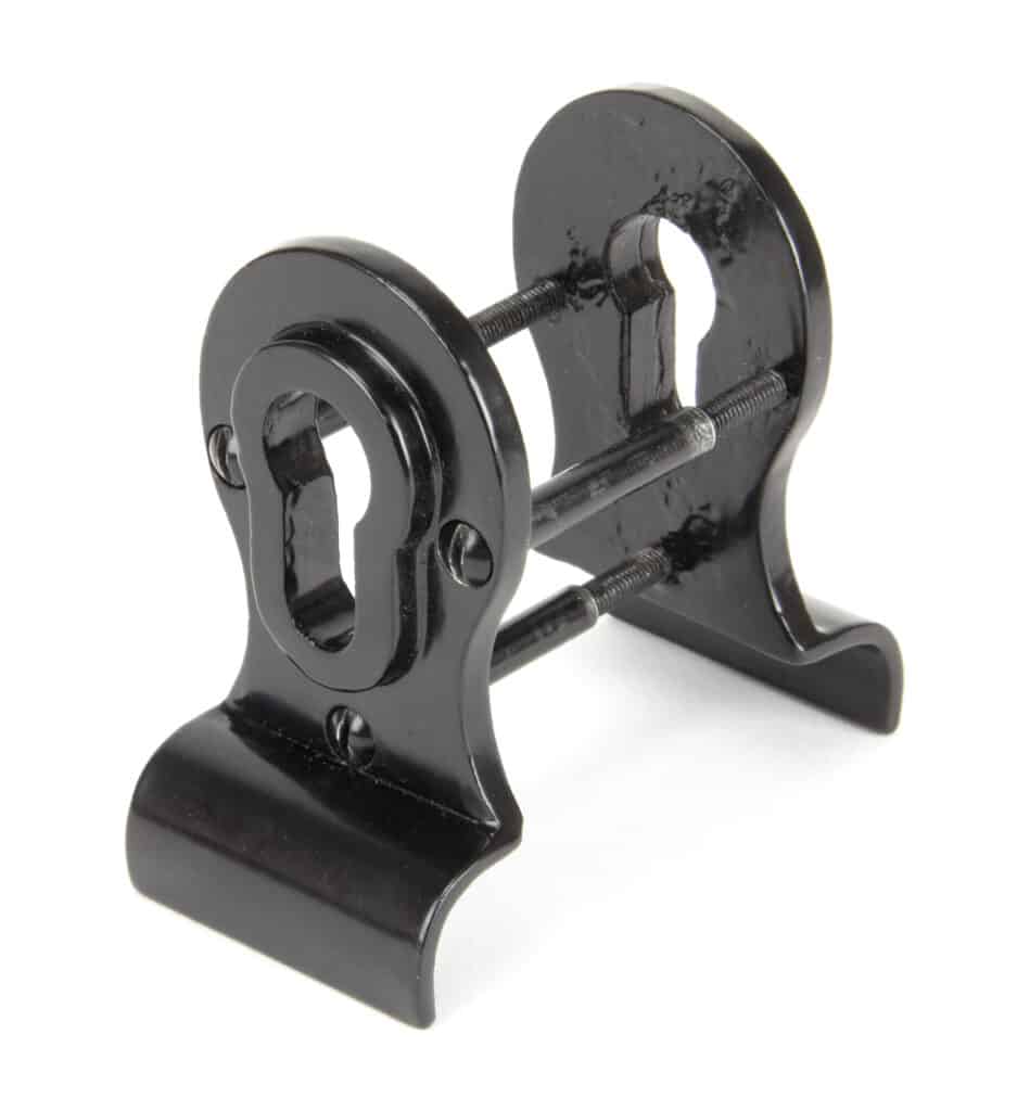 Black 50mm Euro Door Pull (Back to Back fixings) 1