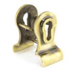 Aged Brass 50mm Euro Door Pull (Back to Back fixings) 1