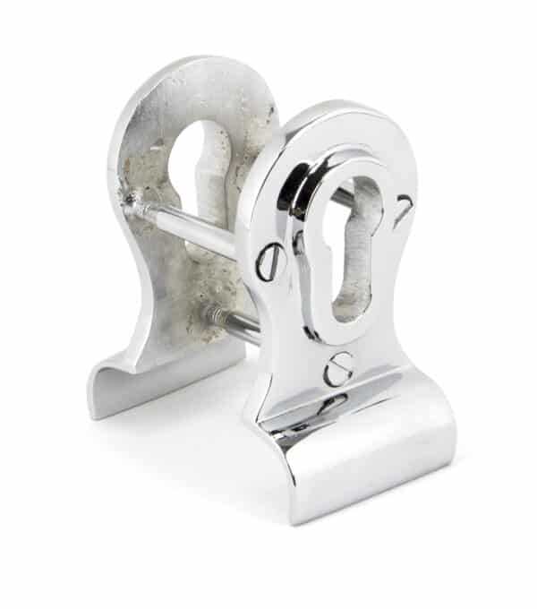 Polished Chrome 50mm Euro Door Pull (Back to Back fixings) 2