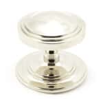 Polished Nickel Art Deco Centre Door Knob 1