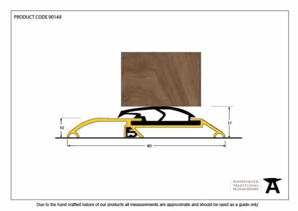 Gold 933mm Threshex Sill 2