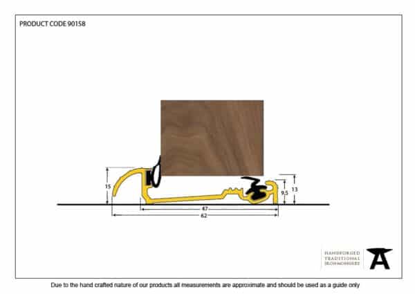 Gold 914mm Macclex 15/2 Threshold 2