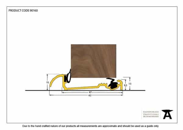 Gold 1219mm Macclex 15/2 Threshold 2