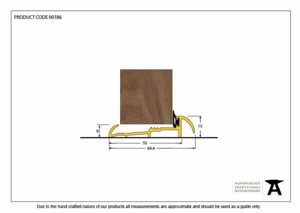 Gold 914mm OUM/4 Threshold 2