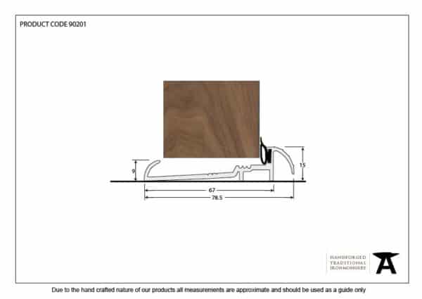 Aluminium 914mm OUM/6 Threshold 2