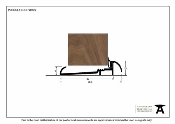 Black 914mm OUM/6 Threshold 2