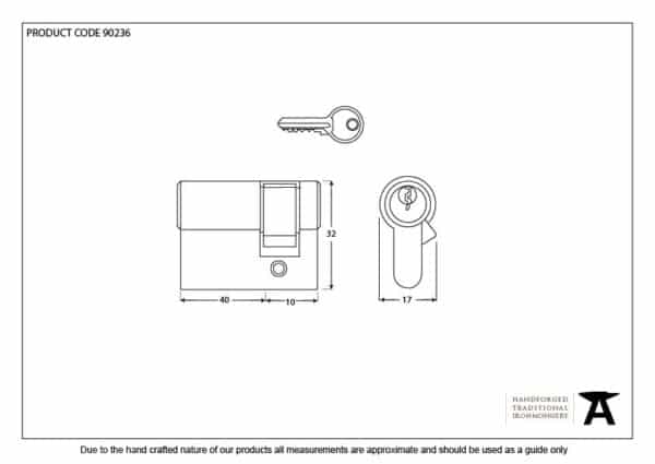 Black 40/10 6pin Single Cylinder 2