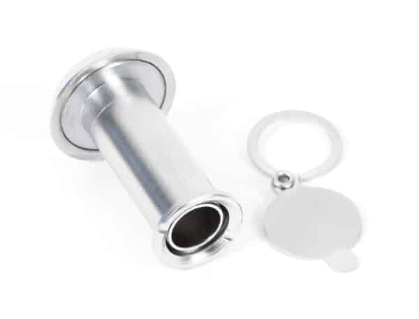 Satin Chrome Door Viewer 180Ã‚Â° (34-56mm Door) 2