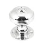 Polished Chrome 50mm Prestbury Mortice/Rim Knob Set 2
