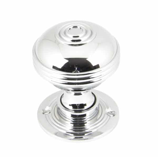 Polished Chrome 50mm Prestbury Mortice/Rim Knob Set 2