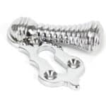 Polished Chrome Beehive Escutcheon 1