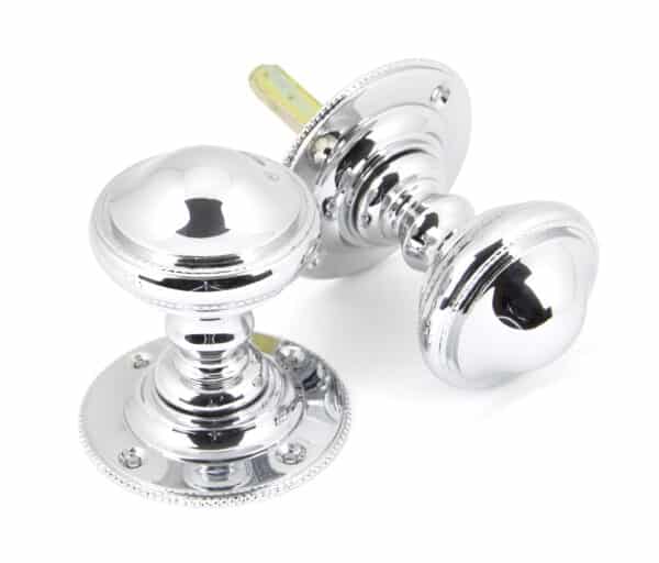 Polished Chrome Brockworth Mortice Knob Set 1