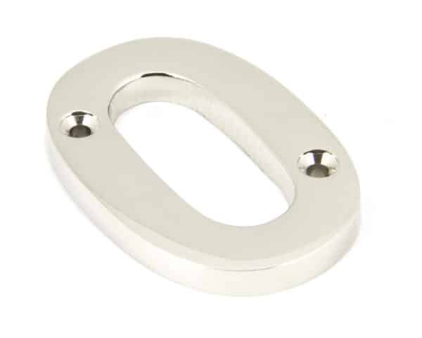 Polished Nickel Numeral 2 1