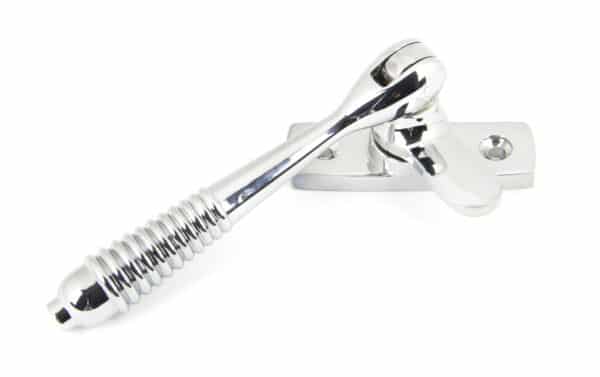 Polished Chrome Locking Reeded Fastener 2