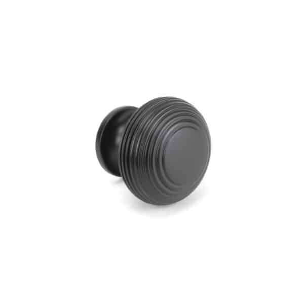 Aged Bronze Beehive Cabinet Knob 40mm 2