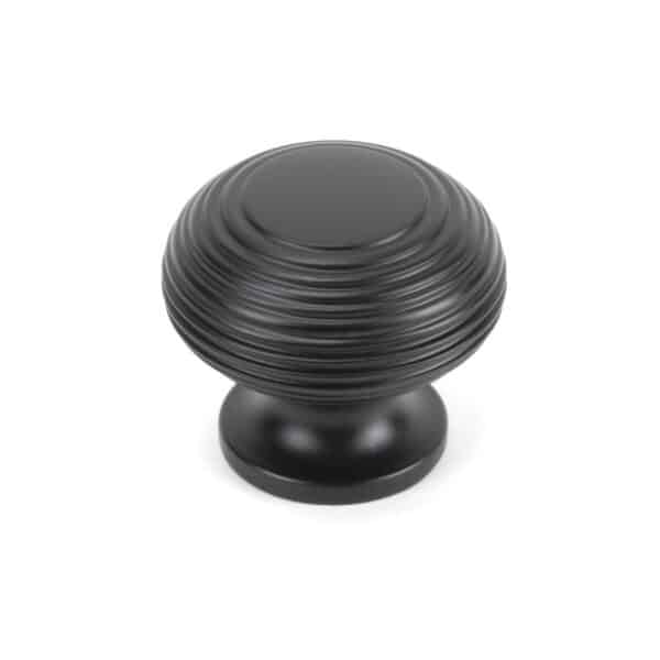 Aged Bronze Beehive Cabinet Knob 40mm 1