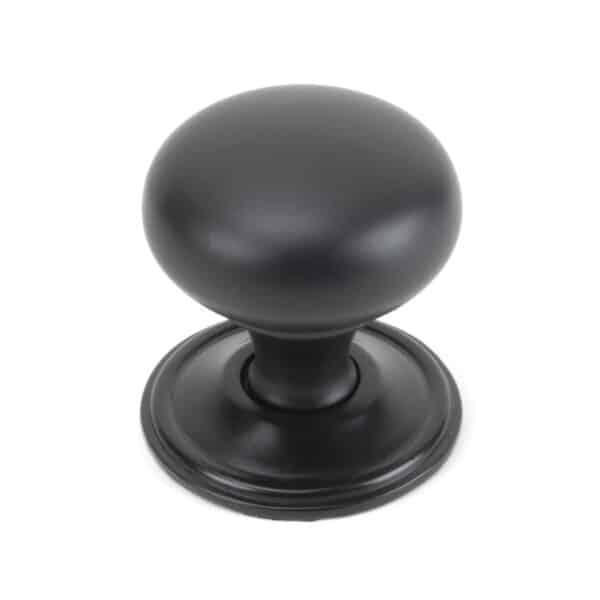 Aged Bronze Mushroom Cabinet Knob 38mm 1