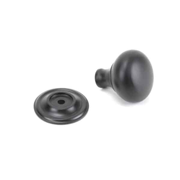 Aged Bronze Mushroom Cabinet Knob 32mm 2