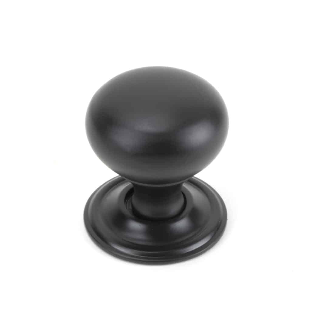 Aged Bronze Mushroom Cabinet Knob 32mm 1