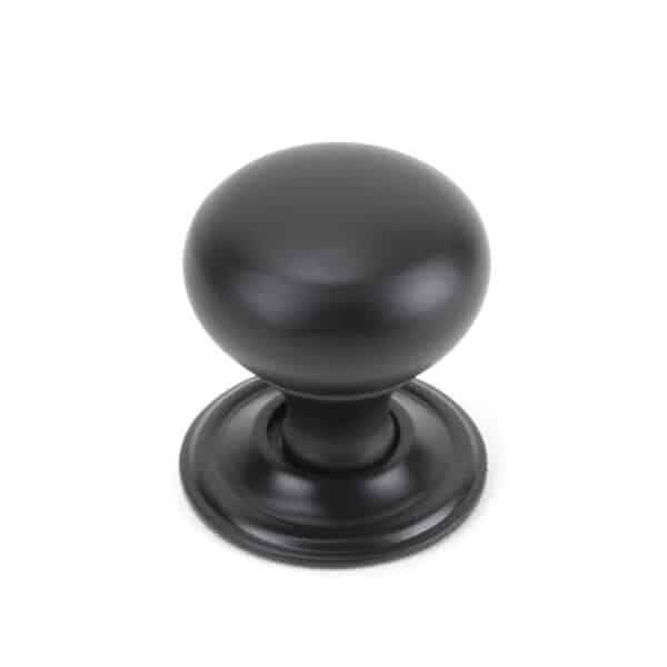 Aged Bronze Mushroom Cabinet Knob 32mm 1