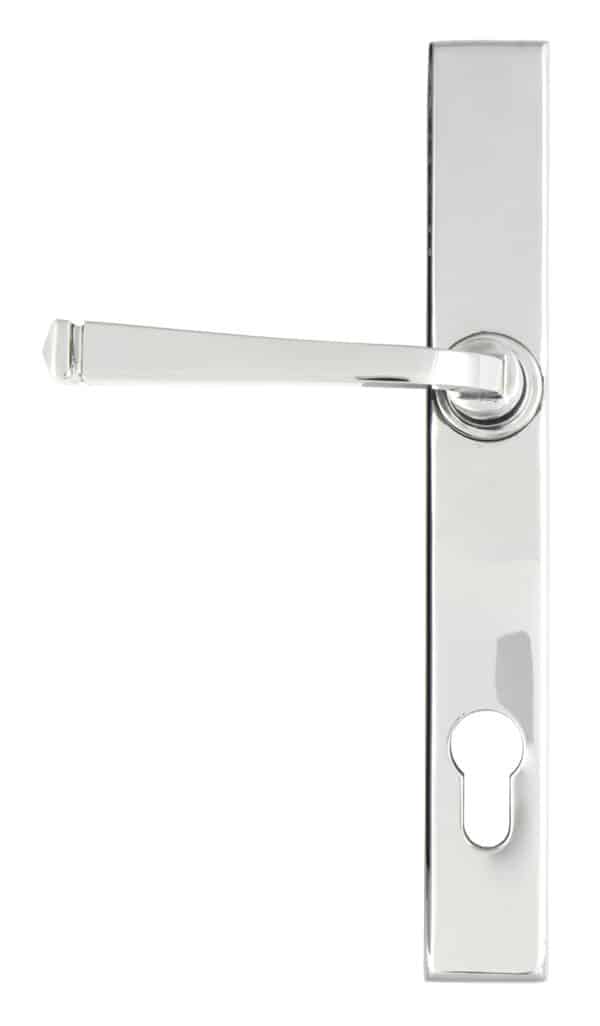 Polished Chrome Avon Slimline Lever Espag. Lock Set 2