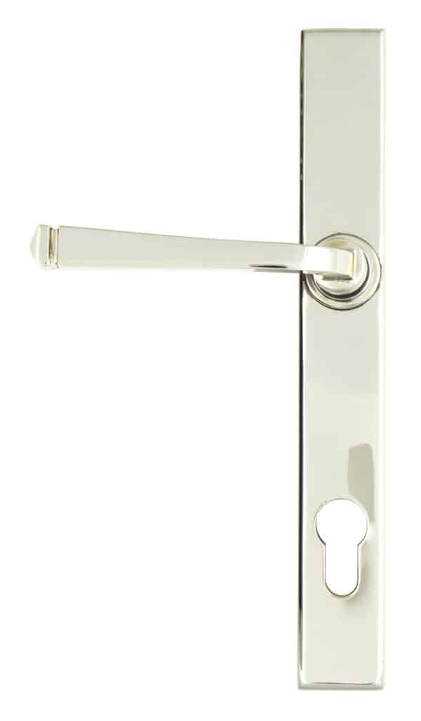 Polished Nickel Avon Slimline Lever Espag. Lock Set 2