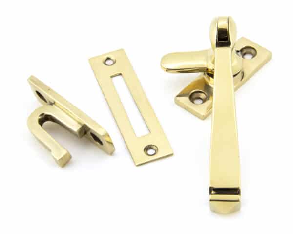 Aged Brass Locking Avon Fastener 1