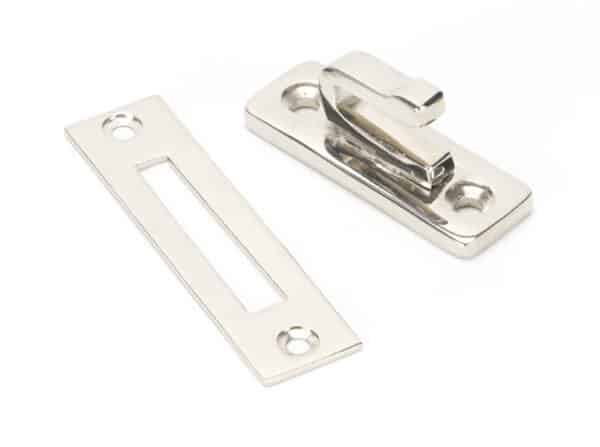 Polished Nickel Locking Avon Fastener 2