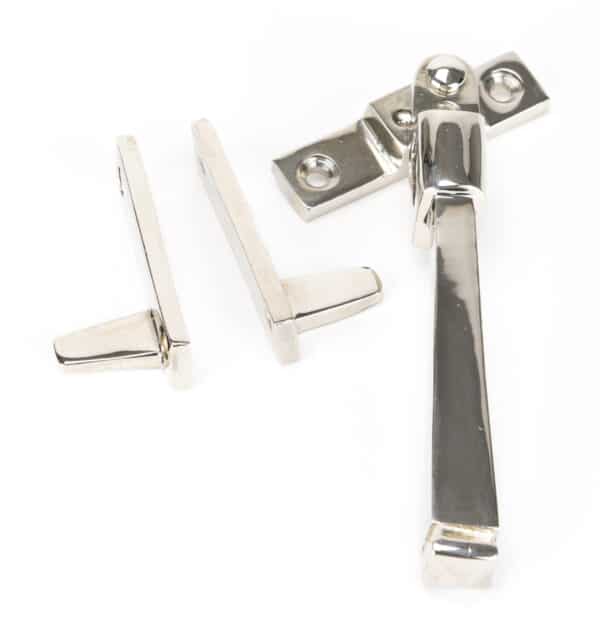 Polished Nickel Night-Vent Locking Avon Fastener 1