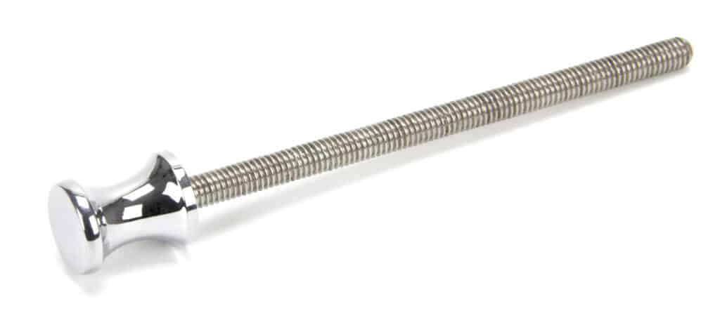 Pewter ended SS M10 110mm Threaded Bar 1