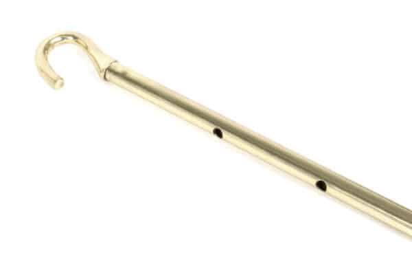 Lacquered Brass 1-2m Telescopic Window Winder 2